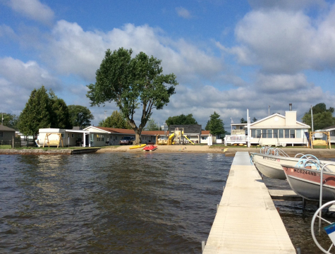 Beautiful Houghton Lake Resident Cabin Resort and Campground For Sale 